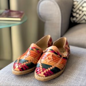 Handwoven Boho Huaraches NWOT